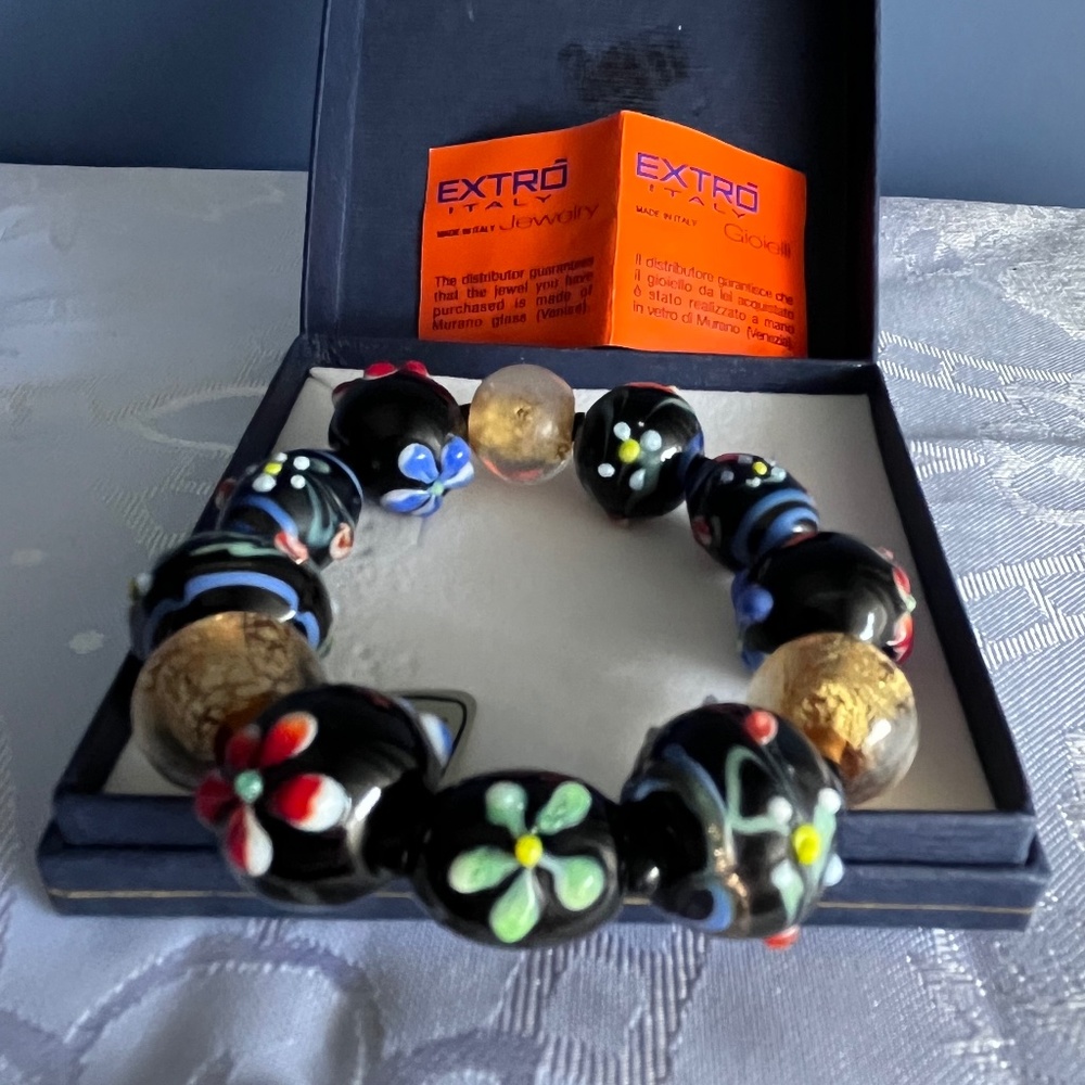 Extrō Made in Italy authentic Murano bracelet